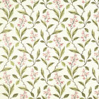 Clarke and Clarke Melrose Pink / Apple 0.45m Fabric