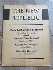 The New Republic Magazine (December 28, 1959) Articles: Mary McCarthy