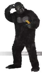 Deluxe King Kong Gorilla Mascot Type Adult Costume - Picture 1 of 2