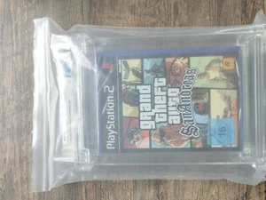 Grand Theft Auto: San Andreas GTA 9,6 A WATA, no VGA, PS2, versiegelt, sealed - Bild 1 von 5