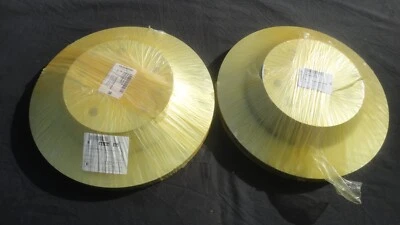 PAR DE DISCOS DE FRENO TRASEROS VENTILADOS ORIGINALES AUDI 7L8615601G VW TOUAREG 2003-15 Foto 1 de 4