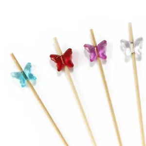 3.9" Butterfly Skewers - Picture 1 of 14