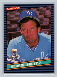 1986 Donruss #53 George Brett Nr Mt Mt