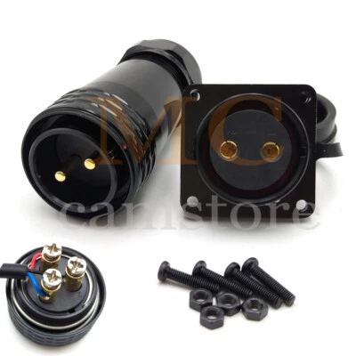 WEIPU SA28 50A 2Pin Aviation Plug,Waterproof Electrical Cable Wire ConnectorIP67 - Image 1 of 4