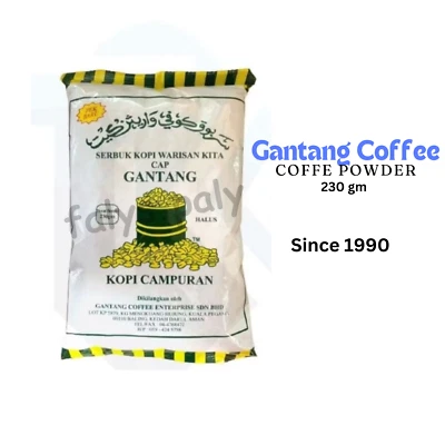 Café Robusta (Cap Gantang) con agradable aroma - 230 gm Foto 1 de 3