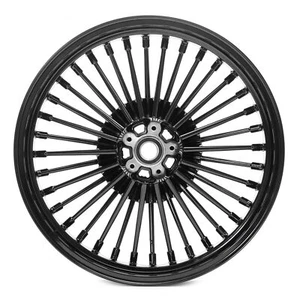 18x3.5 Fat Spoke Rear Wheel Rim for Harley Touring Road Glide King Classic 84-08 - Picture 1 of 10