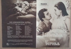 E252 Progress Filmillustrierte  DIE LIEBENDEN VON VERONA - Imagen 1 de 2