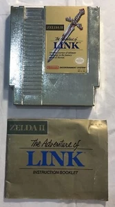 Zelda 2 The Adventure of Link - NES Authentic mit Handbuch enthalten - Bild 1 von 8