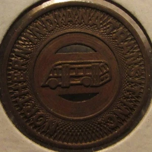 1948 Northern Indiana Transit South Bend, IN Transit Bus Token - Indiana - Picture 1 of 2