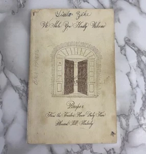 Cookbook 1985 Lexington Kentucky Trustees House Pleasant Hill Vtg Cottage Core - Imagen 1 de 11