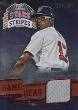 2015 USA BB Stars/Stripes Game Gear Materials Longevity Ruby #32 Dillon Tate/299