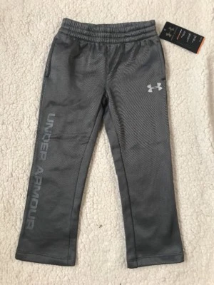 W@W! Pantalones Under Armour UA Allseaon Gear gris talla 4 para niño nuevos con etiquetas Foto 1 de 4
