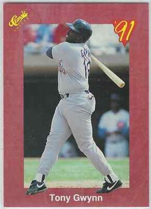 1991 Classic II #T93 Tony Gwynn San Diego Padres HOF