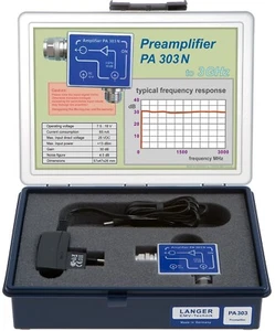 Langer EMV PA 303 N set Preamplifier 100 kHz up to 3 GHz - Picture 1 of 2