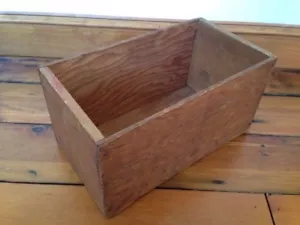 Vintage Mid Century Handmade Sweet Home Wallboard Ben Wood Box Crate Wooden - Picture 1 of 8