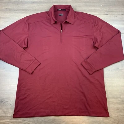 Nike TW Tiger Woods Collection 1/4 Cremallera Manga Larga Golf Polo Hombre’s XL Foto 1 de 4