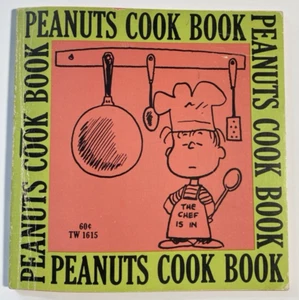 PEANUTS COOK BOOK By Charles M Schulz & June Dutton Scholastic 1970 3rd Print PB - Imagen 1 de 10