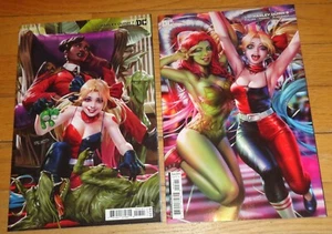 HARELY QUINN #7,8 DERICK CHEW VARIANTS CARD STOCK - Picture 1 of 1