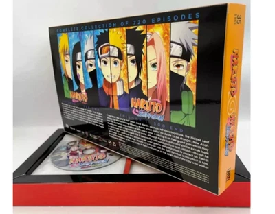 Anime DVD Naruto + Naruto Shippuden Complete TV Series Vol.1-720End+11 Movies Foto 1 de 4