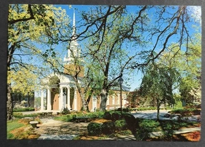 Lynchburg College Snidow Chapel Photochrome Vintage Postcard - Picture 1 of 2