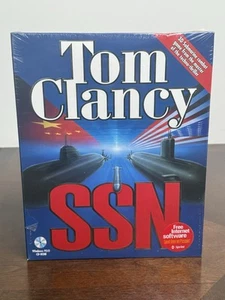 Tom Clancy SSN PC Windows 95 Big Box Factory Sealed New Unopened - Picture 1 of 6