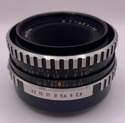 Carl Zeiss Jena Tessar T 50mm f2.8 - M42 Objektiv - DDR - Vintage Lens - Bild 1 von 4