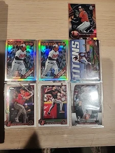 Lote de 7 tarjetas de béisbol Topps Henderson RC X 3, Rutschman RC X 2, vacaciones - Imagen 1 de 8