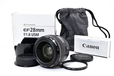 Lente Canon EF 28 mm f/1,8 USM montura EF 2661572 Foto 1 de 4