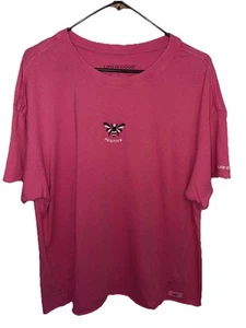 Life is Good Women’s Crusher Tee Pink T-Shirt Graphic “Positive” Cotton Large - Picture 1 of 13