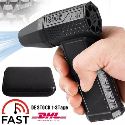 MARKENLOS Mini Blower 130,000 RPM Air Blower Super Fan Turbo Powered Handgebläse-