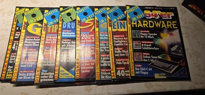 8 mal 64ér Sonderhefte mit Diskette ! Gut ! RAR!!! - Bild 1 von 4