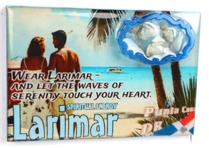 Imán de nevera artesanal único Romantiq Punta Cana República Dominicana - Imagen 1 de 5