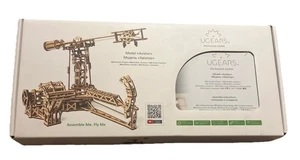 UGears Aviator Wooden Airplane Mechanical Model 726 Pieces Open Box - Picture 1 of 2