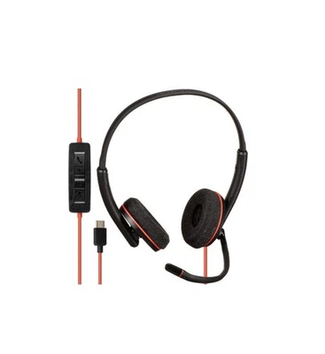 Plantronics Blackwire C3220 Wired Stereo USB-A Headset with Noise Canceling Mic - Image 1 of 4