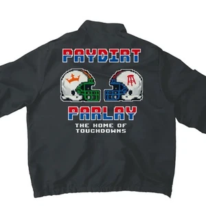 Draft Kings X Barstool Sports Windbreaker Jacket "Paydirt Parlay" Mens L - Picture 1 of 4