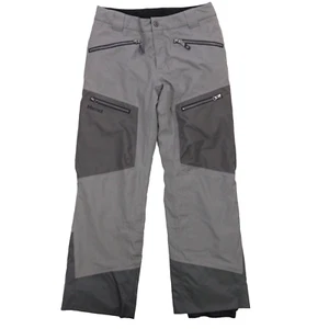Marmot Kids Youth Snowboard Ski Pants Sz XL Insulated Cargo Zip Pockets Gray - Picture 1 of 9