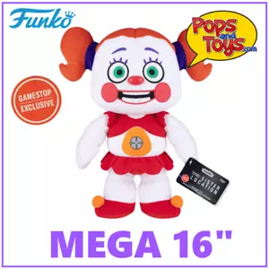 FUNKO FNAF 16" CIRCUS BABY JUMBO PLUSH GameStop Exclusive Brand New NWT Mega - Picture 1 of 6