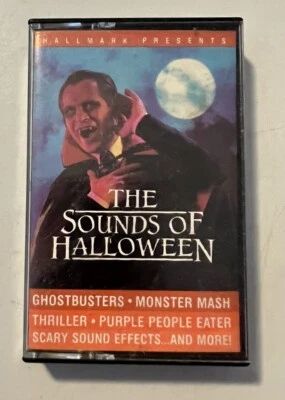 Hallmark THE SOUNDS OF HALLOWEEN 1986 Cassette RARE THRILLER Ghostbusters - Image 1 of 4