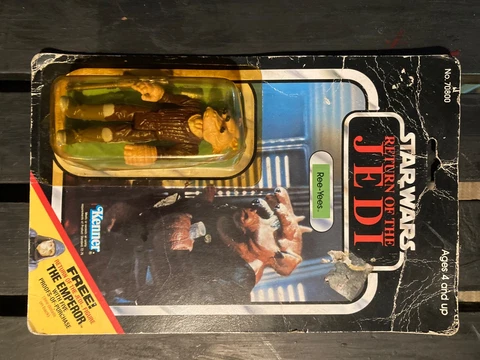 Ree-Yees Kenner 1983 Star Wars Return Of The Jedi Action Figure Unopened Cover