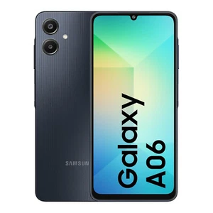 New Samsung Galaxy A06 Smartphone 64GB Unlocked 4G Dual Sim All Colour - Picture 1 of 4