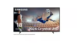 SAMSUNG DU8000 43 inch Crystal UHD 4K HDR LED Smart TV - Picture 1 of 6