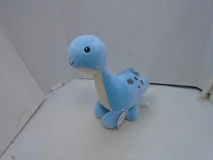 Cute Cuddly Dinosaur Dino Blue 11" Plush Stuffed Animal Long Neck Toy - Picture 1 of 4