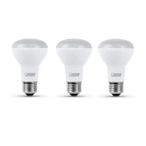 45-Watt Equivalent R20 Dimmable CEC Title 20 90+ CRI E26 Flood LED Light Bulb, - Picture 1 of 12