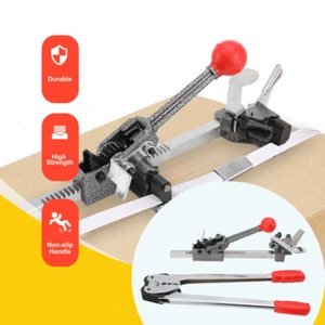Pallet Packing Strapping Kit for 12-16mm Tape Strapping Tensioner Cutter Seale - Picture 1 of 13