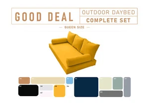 STYLE3 QUEEN SIZE Daybed Mattress Pillow Cushion Inserts and Covers COMPLETE SET - Picture 1 of 131