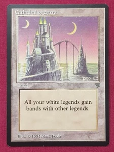 Magic The Gathering LEYENDAS CATEDRAL DE SERRA tarjeta de tierra Magic The Gathering Magic The Gathering - Imagen 1 de 2