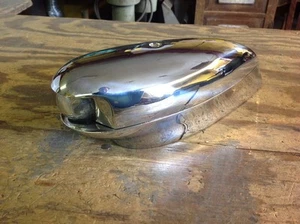 Vintage Boat Bow Light Clear Lens 50's Rechromed March 15 Rewired - Picture 1 of 6