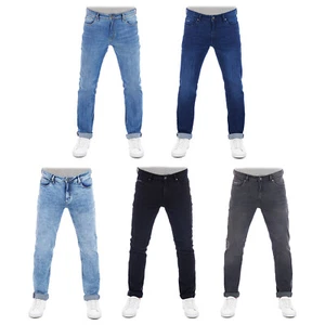 DENIMFY Jeans Herren Stretch Straight Fit DFMiro Jeanshose Baumwolle Denim - Bild 1 von 21