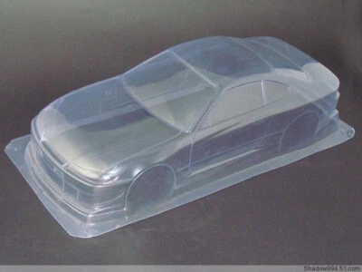 1/10 Onroad Rc Car Clear Body Shell For Traxxas 4tec Kyosho Fazer Thunder Ts4n - Image 1 of 4
