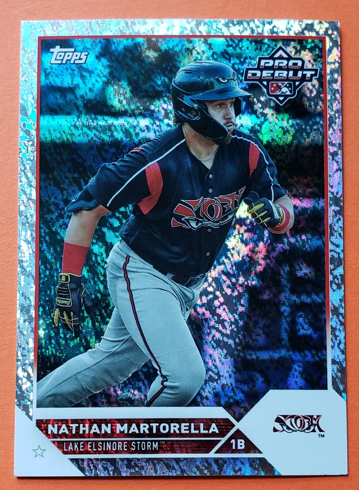 NATHAN MARTORELLA 2023 Topps Pro Debut SPARKLE Foil Parallel /175 Lake Elsinore